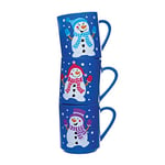 Baker Ross Tasses Bonhomme de Neige (Paquet de 4) - Loisirs créatifs de Noël pour Enfants AT257