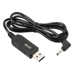 6W 0.66A USB Step Up Voltage Converter 5V to DC 9V 90° 3.5x1.35mm Power Cable