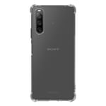 Sony Xperia 10 IV Silicone Case Reinforced Corners Transparent