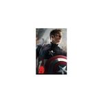 Avengers Age of Ultron-Captain America Maxi Poster, Wood, Multicolour, 91.5x61x0.02 cm