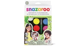 Snazaroo Rainbow Face Paint Palette Kit - Multicolor