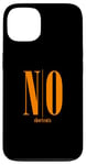 Coque pour iPhone 13 Orange NO raccourcis Orange Graphic