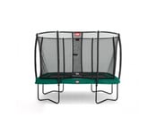 BERG - Ultim Champion 330 x 220 cm Trampoline + Deluxe Safety Net - Green (32.35.73.71)