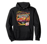 Disney Pixar Cars Lightning McQueen Vintage Race Pullover Hoodie