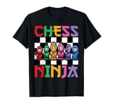 Cool Chess Art For Kids Boys Men Chess Player Chess Lovers T-Shirt