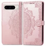 Coque pour Google Pixel 8 Pro,Housse Cuir PU Portefeuille Flip Case Cover,Protection Etui pour Google Pixel 8 Pro,Carte Étui à Rabat Pochette