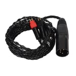 4-polig XLR-balanserad hörlurssladd för SENNHEISER HD650 HD660 S HD6XX HD600 HD580 HD535 HD545 HD565 HD265 HD525