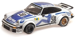 MINICHAMPS - Voiture des 24H du Mans de 1977 PORSCHE 934 n°58 équipage Wollec...