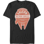 Millennium Falcon Delivery Service Star Wars T-Shirt