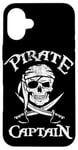 Coque pour iPhone 16 Plus Costume de pirate drapeau de pirate capitaine de pirate