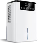 Dehumidifier 2.2L, CAIKEZI Dehumidifiers for Home with Auto Defrost Function,2 Working Modes,Ultra Quiet Dehumidifier for Drying Clothes,Bathroom