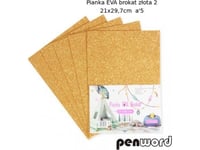 Polsirhurt Foam Eva Brokat Gold 2 21X29, 7 A5