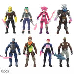 8X/Set Fortnite Battle Royale Season 8 PVC Action Figure Display Playset Toy UK