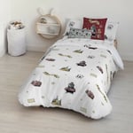 Harry Potter - Housse de Couette Platform 9 3/4 Multicouleur 175 Fils 200 x 200 cm Lit de 120