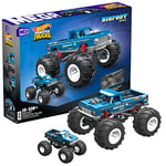 MEGA Hot Wheels Coffret de Construction Monster Truck Bigfoot de 538 pièces, avec détails Authentiques, Fonctions et Surprises, Jouet Enfant, Dès 10 Ans, HHD20