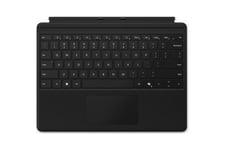 Microsoft Surface Pro Keyboard - tastatur - med trackpad, accelerometer - QWERTY - Nordisk - sort Indgangsudstyr