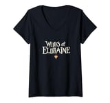 Womens Magic: The Gathering Wilds Of Eldraine Classic Big Text Logo V-Neck T-Shirt