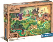 Clementoni - Story Maps-Pussel - Disney Snövit (1000 Bitar) (39814) /Pussel