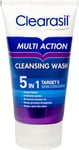 Clearasil 5-in-1 Ultra Wash Face Wash, 150 ml (Pack of 1)