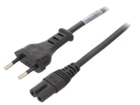 Cable alimentation vers C7 femelle 2m