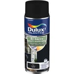 Ecran+ multi-supports exterieure - Peinture en Phase Aqueuse Éxtérieur - Satin Noir aérosol 400 ml Dulux Valentine Noir