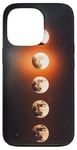 Coque pour iPhone 13 Pro Soleil Lune Etoiles Ciel Nuit Céleste Nuit Étoilée