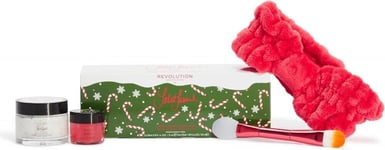 Revolution Skincare London Jake Jamie Candy Cane Collection Mask Brush Christmas