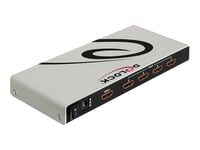 Delock Hdmi Splitter - Video/Audiosplitter - 4 X Hdmi - Skrivbordsmodell