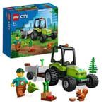 LEGO® City 60390 skogstraktor, leksakssläp, lantbruksfordon, djurfigurer Vit