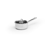 Kastrull, belagd, non stick, rostfri, 1 liter, 14cm diameter