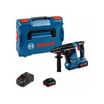 Bosch - Marteau perforateur sans fil gbh 18V-24 c (2x5,0 Ah + chargeur) en l-boxx