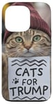 Coque pour iPhone 13 Pro Cats For Trump