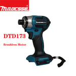 Maocsse-Clé à tournevis électrique sans balais,outil de batterie Makita 18V,DTDOil - Type NO battery