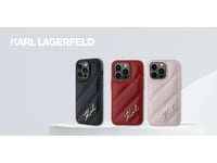 Karl Lagerfeld Klhcp16spqdsmgp Iphone 16 6,1" Rosa/Rosa Hårdskal Quiltad Signature