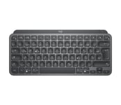 Logitech MX Keys Mini for Business - tastatur - QWERTZ - Tysk - grafitt