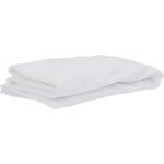 Protège-matelas blanc 160x200 cm imperméable Vidaxl