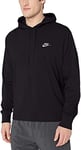 Nike Sportswear Club Fleece Sweatshirt - Black/White, XXX-Large