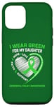 iPhone 13 Pro I Wear Green Daughter Cerebral Palsy Awareness Graphic Gifts Case