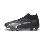 PUMA Homme Ultra Pro FG/AG Chaussure de Football, Black Asphalt, 40 EU