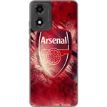 Motorola Moto E14 Genomskinligt Skal Arsenal