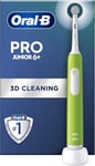 Oral-B Pro Kids Children Junior 6+ Electric Rechargeable Toothbrush  GREEN New