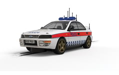 Subaru Impreza Wrx - Police Édition Slot Voiture Model Scalextric