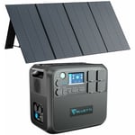 Bluetti - Kit de Groupe Electrogène 2200W/2048Wh AC200MAX avec 350W Panneau Solaire PV350,écologique Génerateur Solaire, indépendance électricité,
