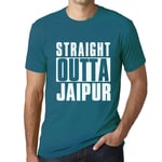 Homme Tee-Shirt Tout Droit Sorti De Jaipur - Straight Outta Jaipur - T-Shirt Graphique Éco-Responsable Vintage Cadeau Nouveauté