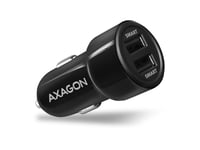 Axagon Pwc-5V5 Billader, 2X Usb-A Smartcharge, 24 W, Cl Plugg - Svart