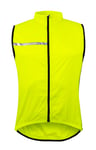 Force Windpro Vindtett Vest Neon - Størrelse X-Small