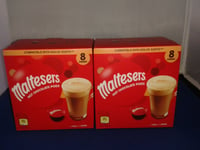 2 x Maltesers Hot Chocolate Pods Dolce Gusto Compatible 16 x 17g NEW