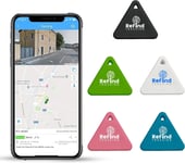 ReFind R3 Smart Tracker. Mini GPS Tag, Live Tracking on Free App Bluetooth 5.0.