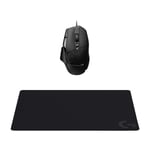 Logitech G502 X gamingmus og G240 gamingmusematte-pakke