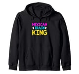 Mens Mexican Train King Dominoes King Zip Hoodie